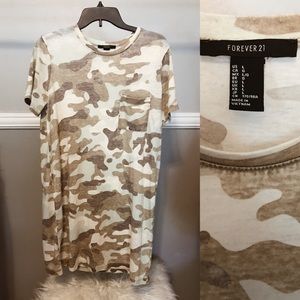 Camo T-Shirt Dress!
